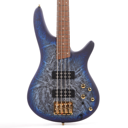 Ibanez SR300EDXCZM Standard 4-String Electric Bass Cosmic Blue Frozen Matte Bass Guitars / 4-String
