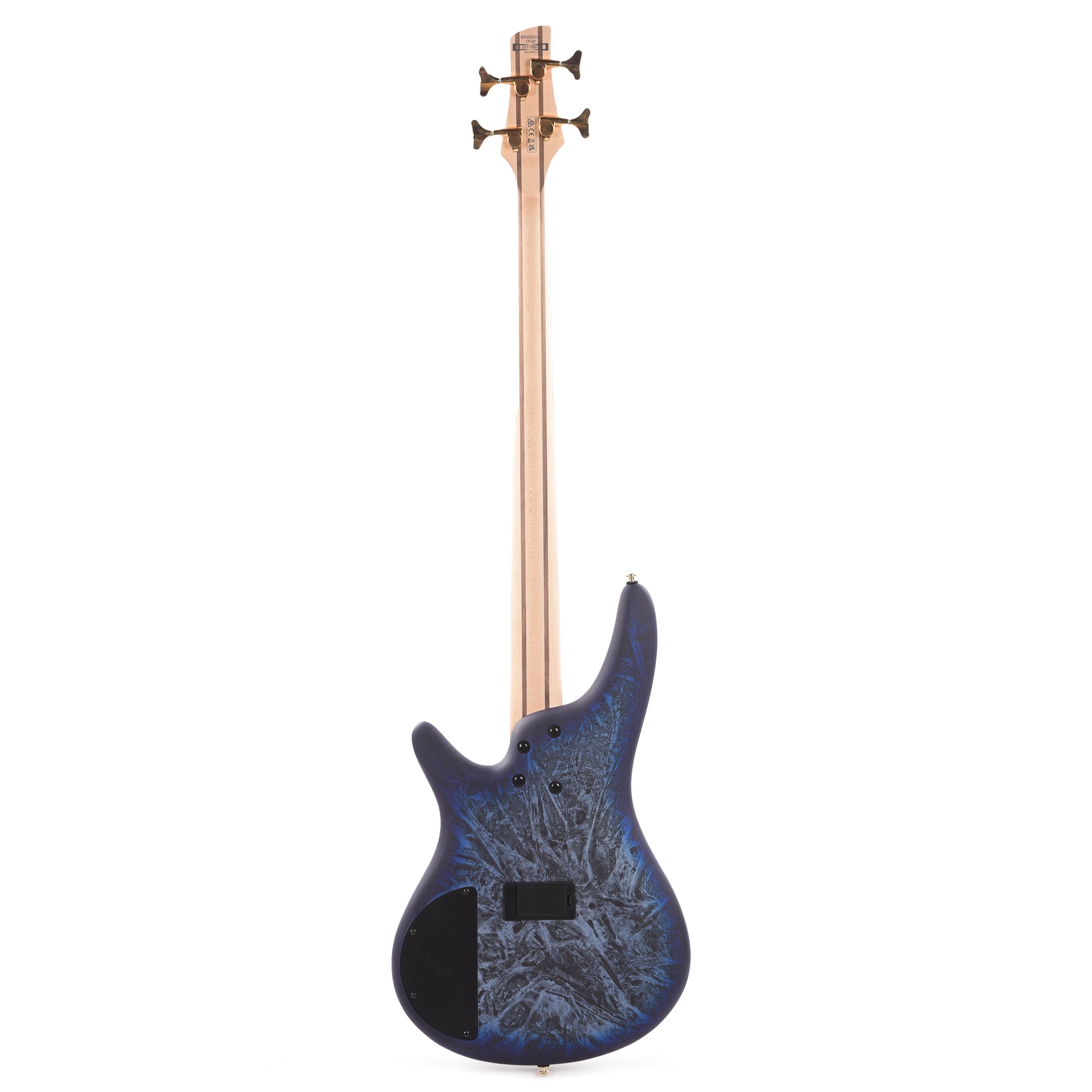 Ibanez SR300EDXCZM Standard 4-String Electric Bass Cosmic Blue Frozen Matte Bass Guitars / 4-String