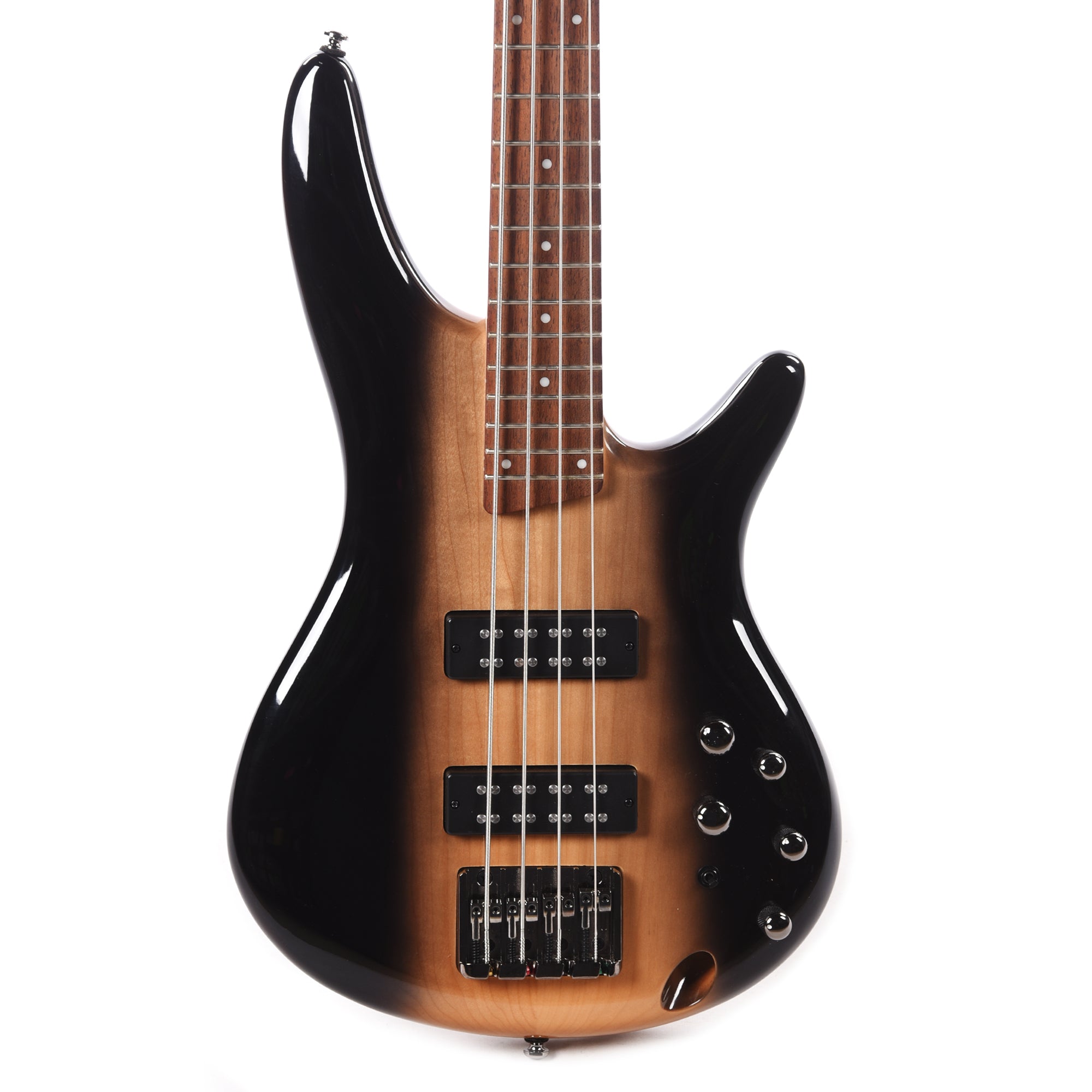 Ibanez SR370E Standard Bass Surreal Black Dual Fade Gloss Bass Guitars / 4-String