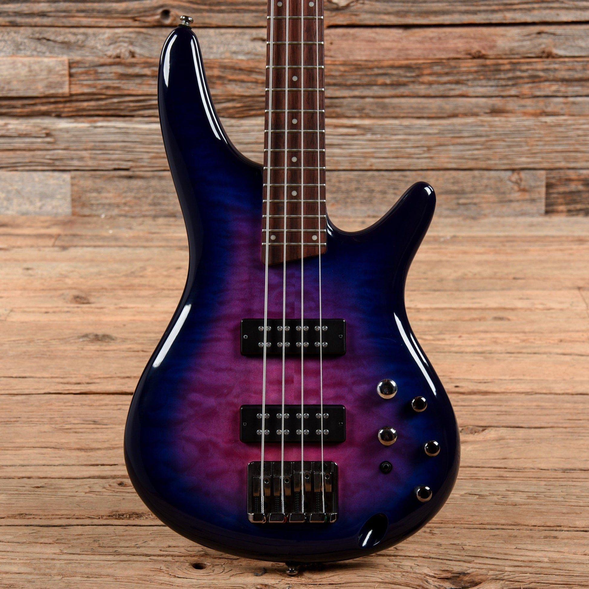 Ibanez SR400EQM Voilet Ocean Sunset Burst 2020 Bass Guitars / 4-String