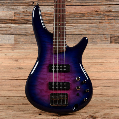 Ibanez SR400EQM Voilet Ocean Sunset Burst 2020 Bass Guitars / 4-String