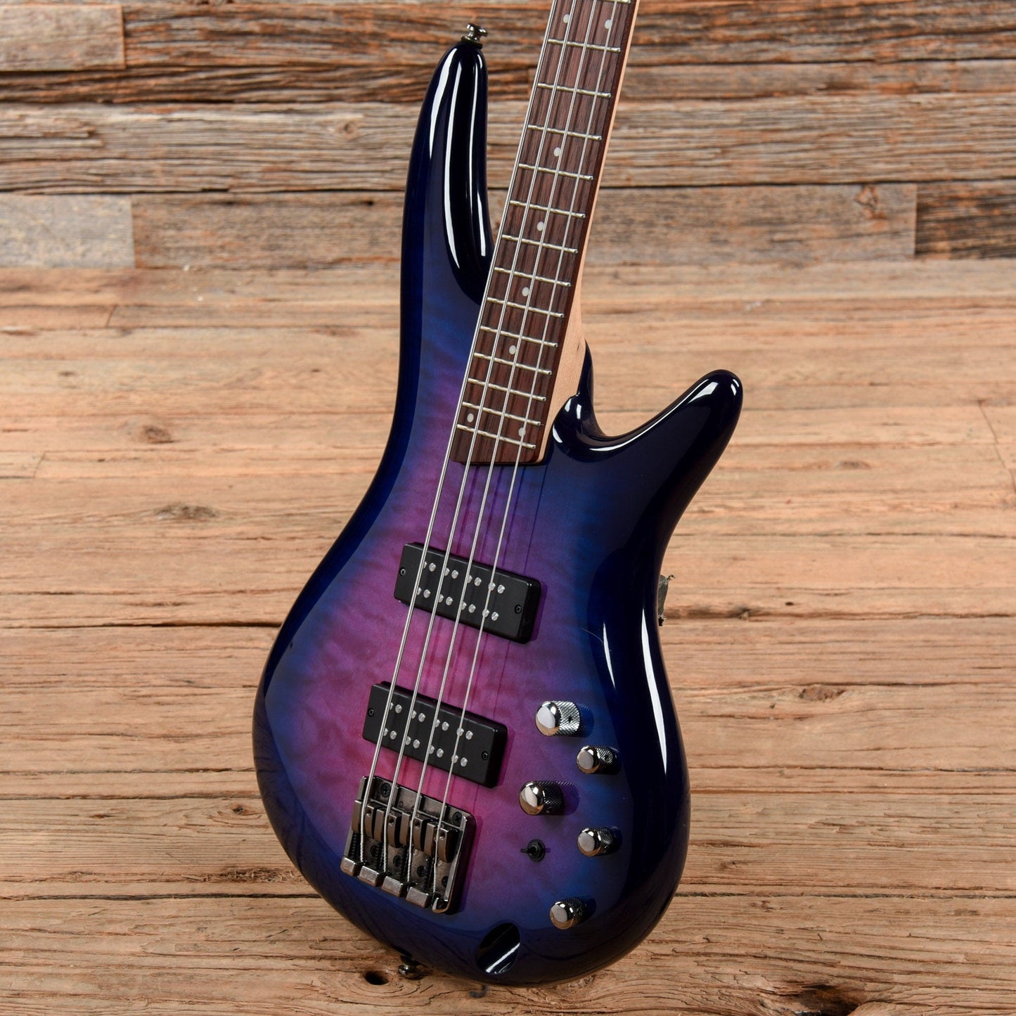 Ibanez SR400EQM Voilet Ocean Sunset Burst 2020 Bass Guitars / 4-String