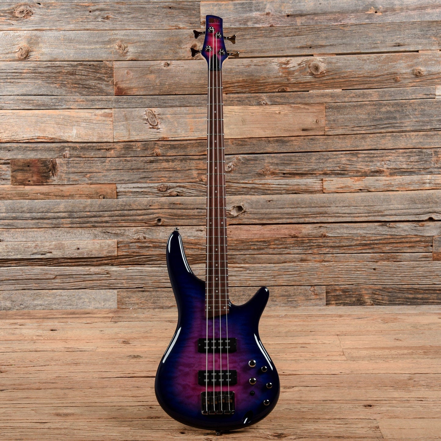 Ibanez SR400EQM Voilet Ocean Sunset Burst 2020 Bass Guitars / 4-String
