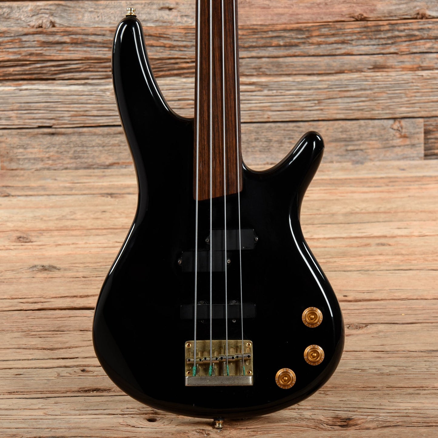 Ibanez SR400FL Fretless Bass Black 2005 Bass Guitars / 4-String