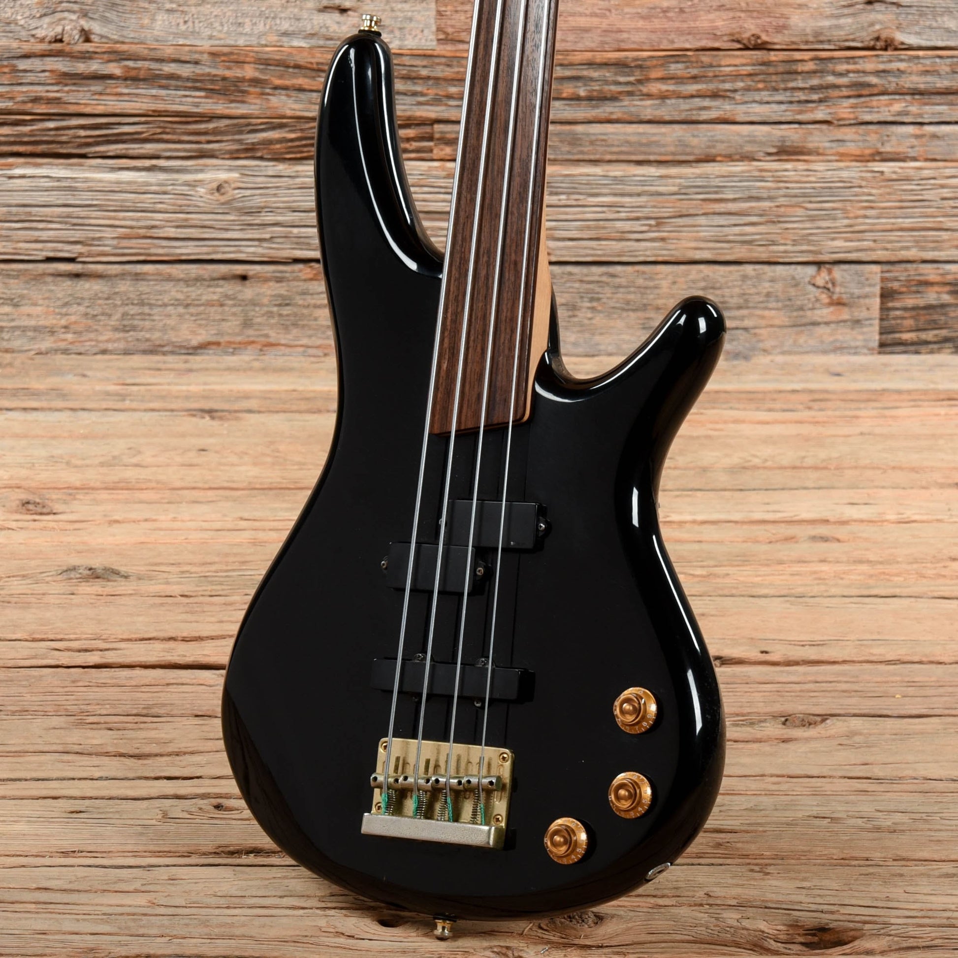 Ibanez SR400FL Fretless Bass Black 2005 Bass Guitars / 4-String