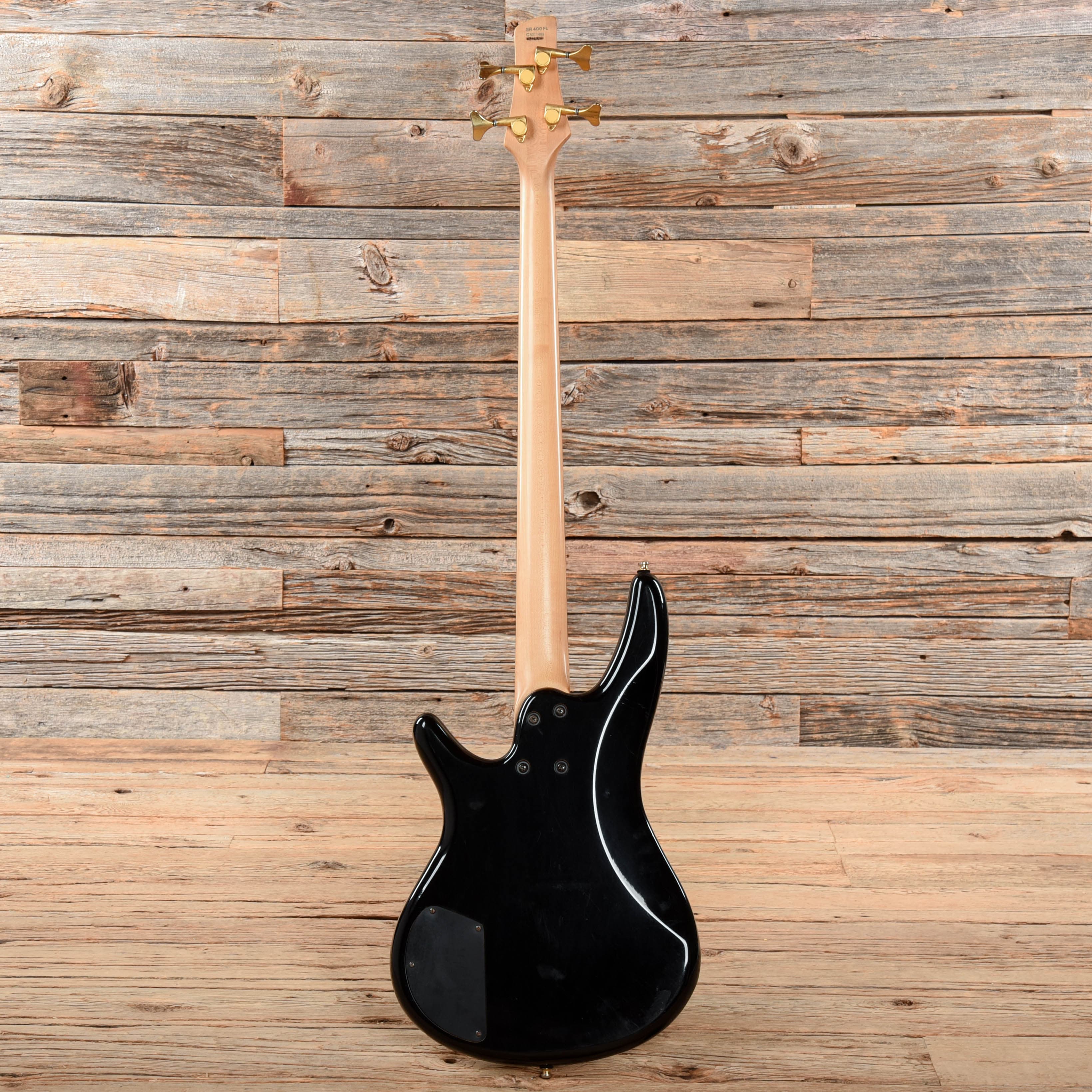 Ibanez SR400FL Fretless Bass Black 2005 Bass Guitars / 4-String