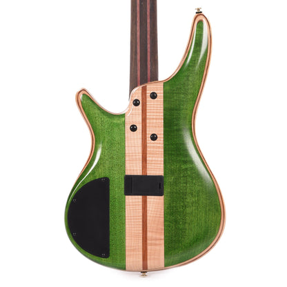 Ibanez SR4FMDX Premium Bass Emerald Green Low Gloss Bass Guitars / 4-String