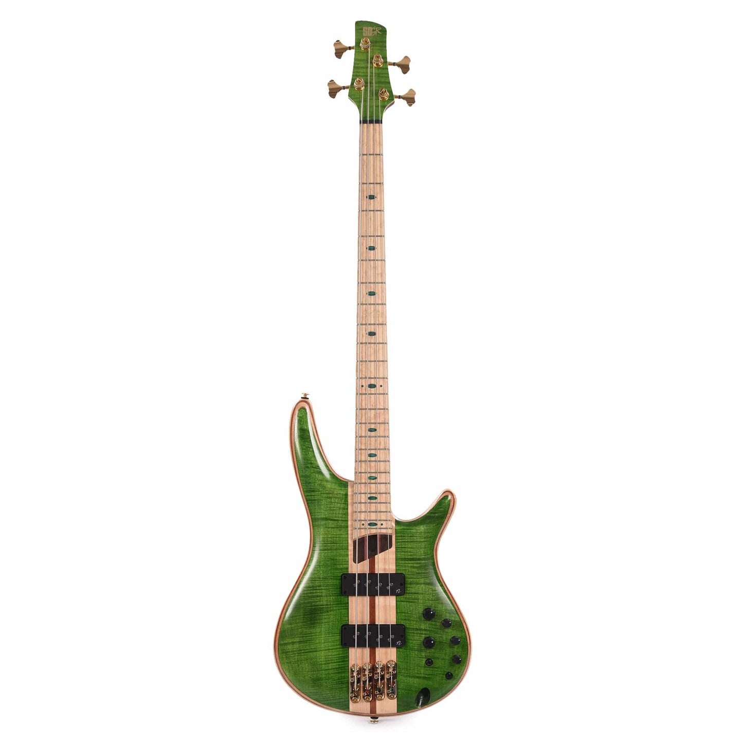 Ibanez SR4FMDX Premium Bass Emerald Green Low Gloss Bass Guitars / 4-String