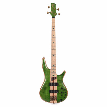 Ibanez SR4FMDX Premium Bass Emerald Green Low Gloss Bass Guitars / 4-String
