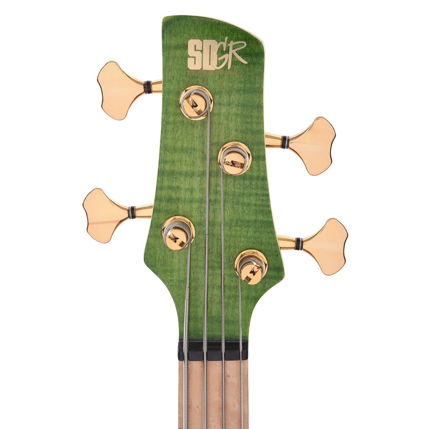 Ibanez SR4FMDX Premium Bass Emerald Green Low Gloss Bass Guitars / 4-String
