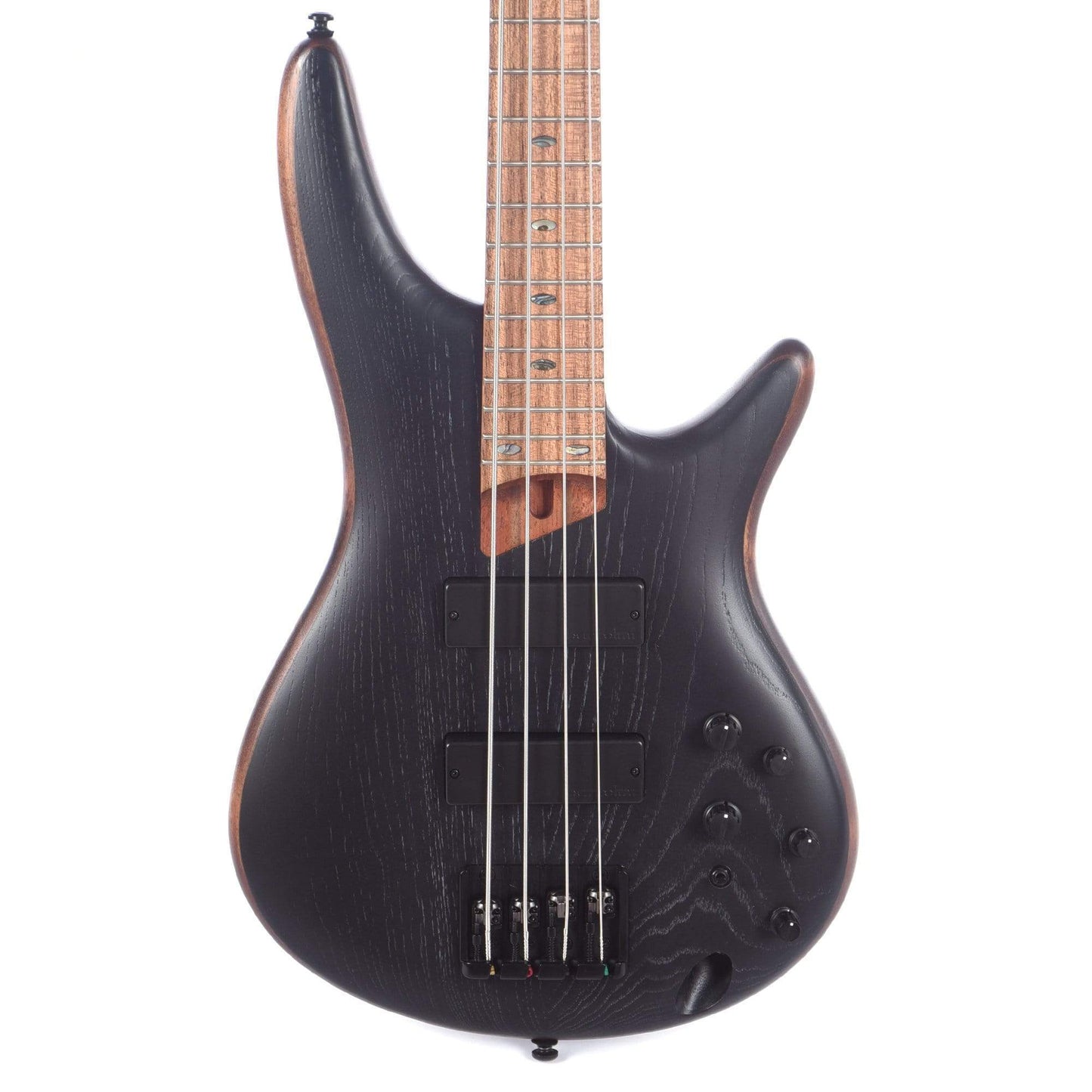 Ibanez SR670 SR Standard Bass Silver Wave Black Flat Bass Guitars / 4-String