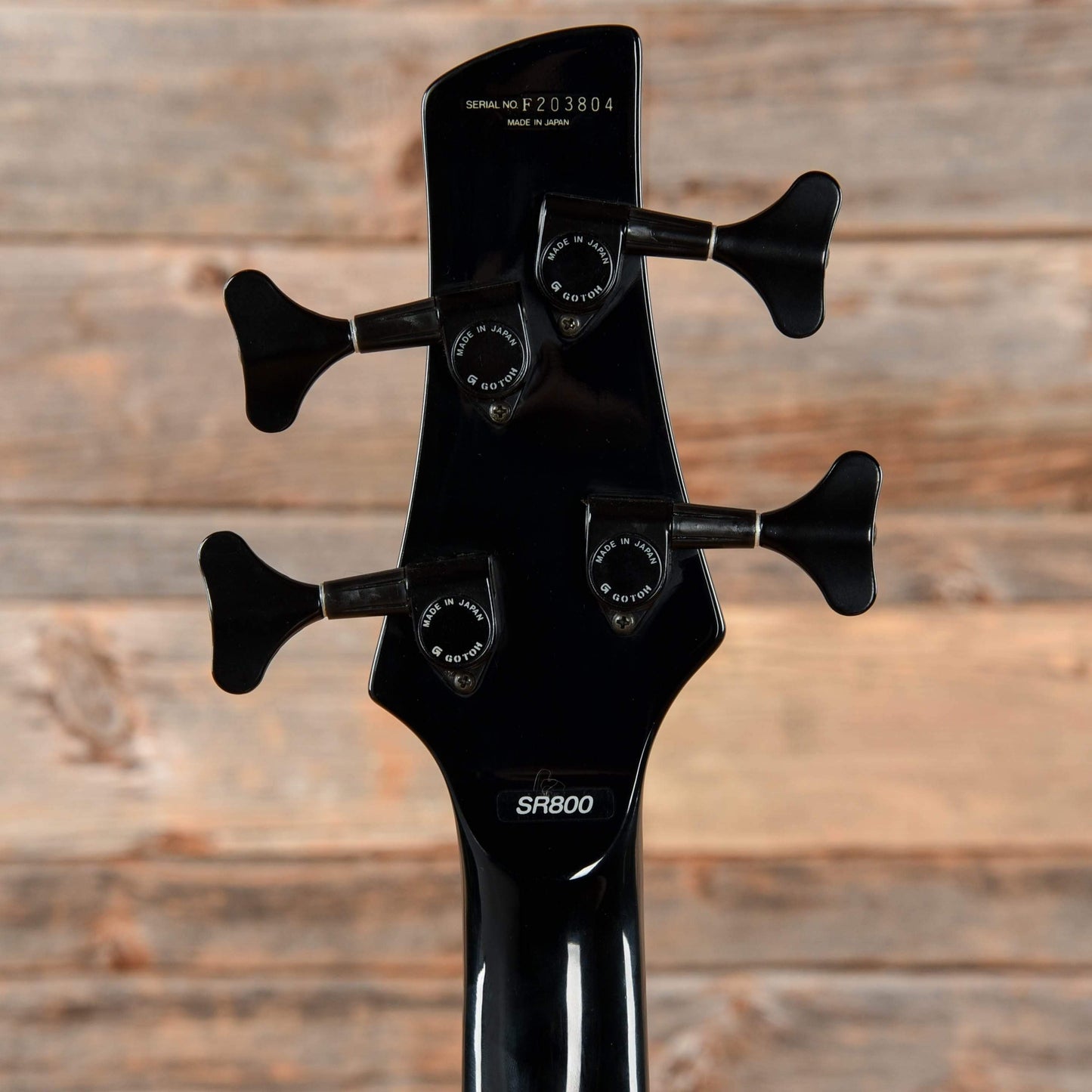 Ibanez SR800 Black 1992 Bass Guitars / 4-String