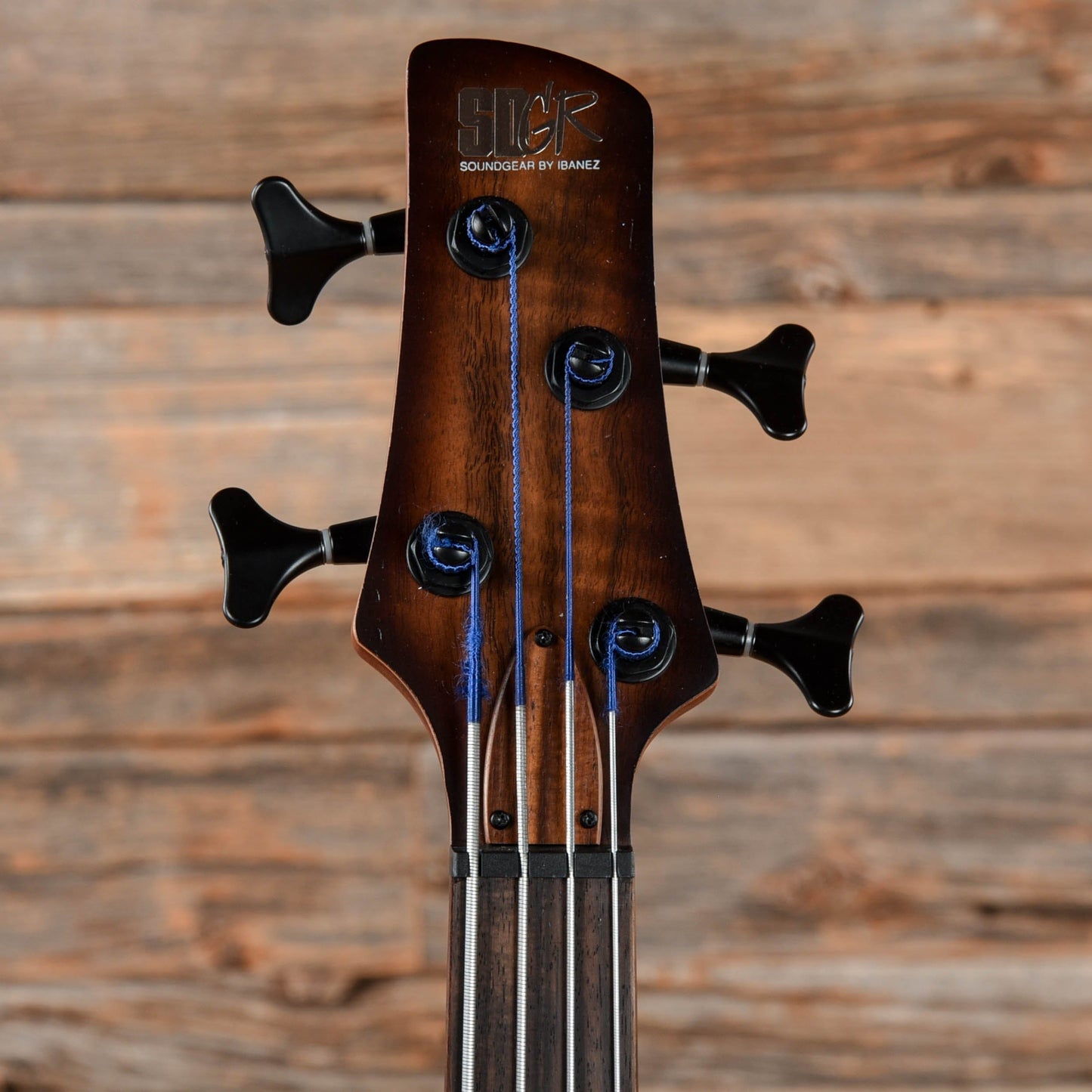 Ibanez SRH500F-NNF Bass Workshop Fretless Semi-Hollow Natural Brown Burst Bass Guitars / 4-String