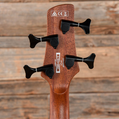 Ibanez SRH500F-NNF Bass Workshop Fretless Semi-Hollow Natural Brown Burst Bass Guitars / 4-String