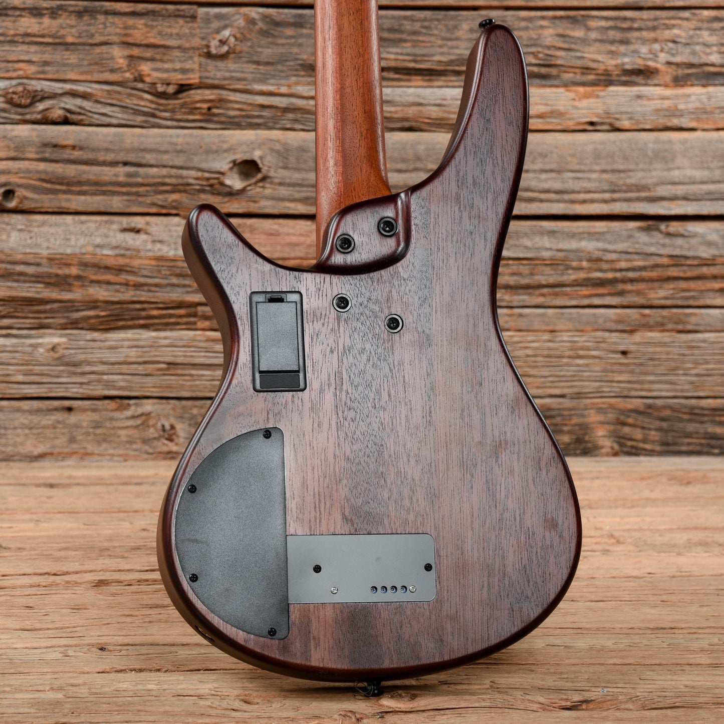 Ibanez SRH500F-NNF Bass Workshop Fretless Semi-Hollow Natural Brown Burst Bass Guitars / 4-String