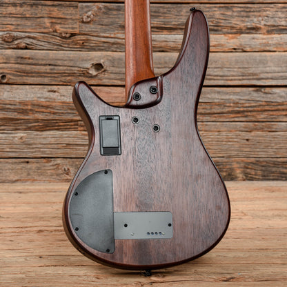 Ibanez SRH500F-NNF Bass Workshop Fretless Semi-Hollow Natural Brown Burst Bass Guitars / 4-String