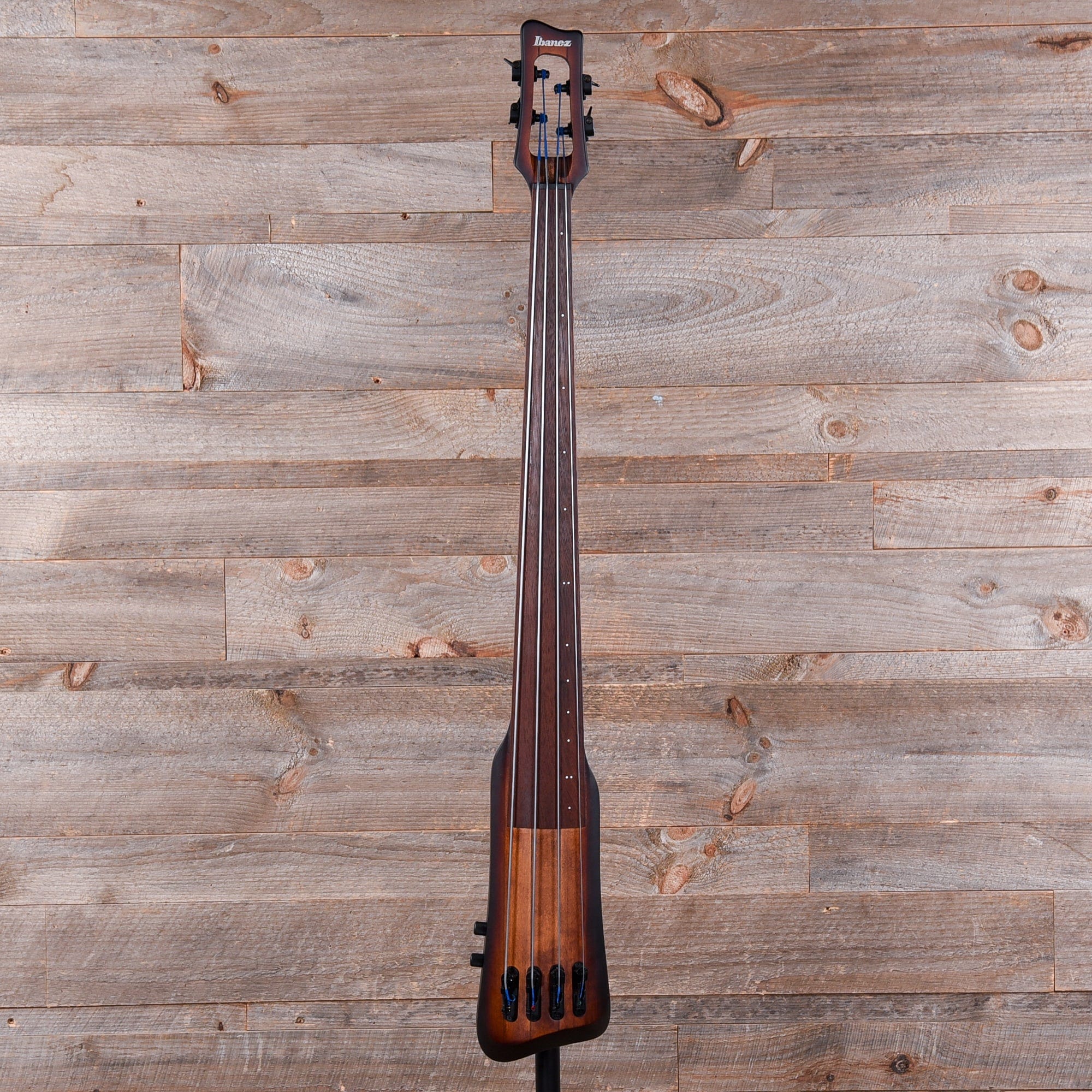 Ibanez UB804 Upright Bass Mahogany Oil Burst w/Tama Roadpro Stand