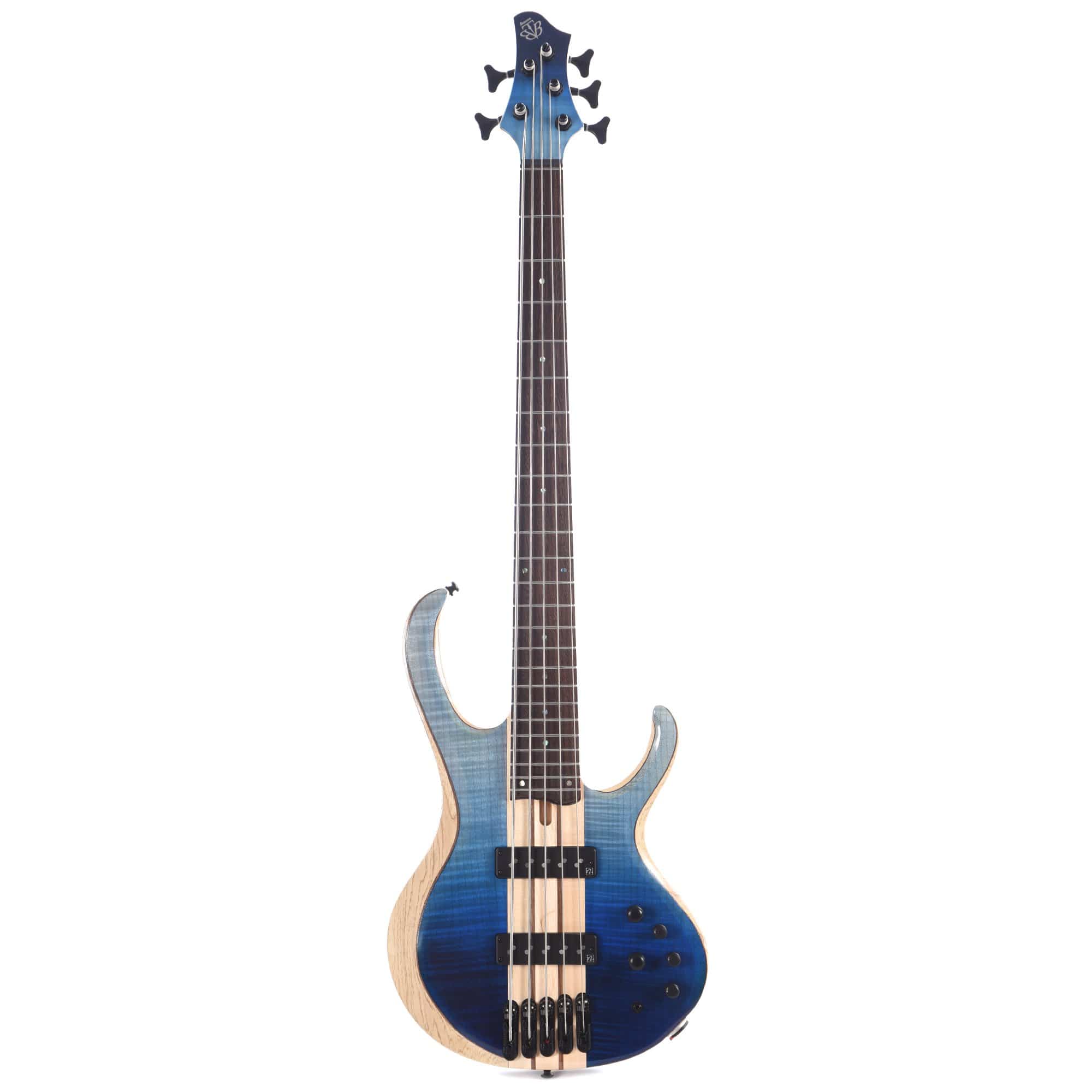 Ibanez BTB20TH5 BTB Standard 5-String Bass Blue Reef Gradation Low Gloss Bass Guitars / 5-String or More
