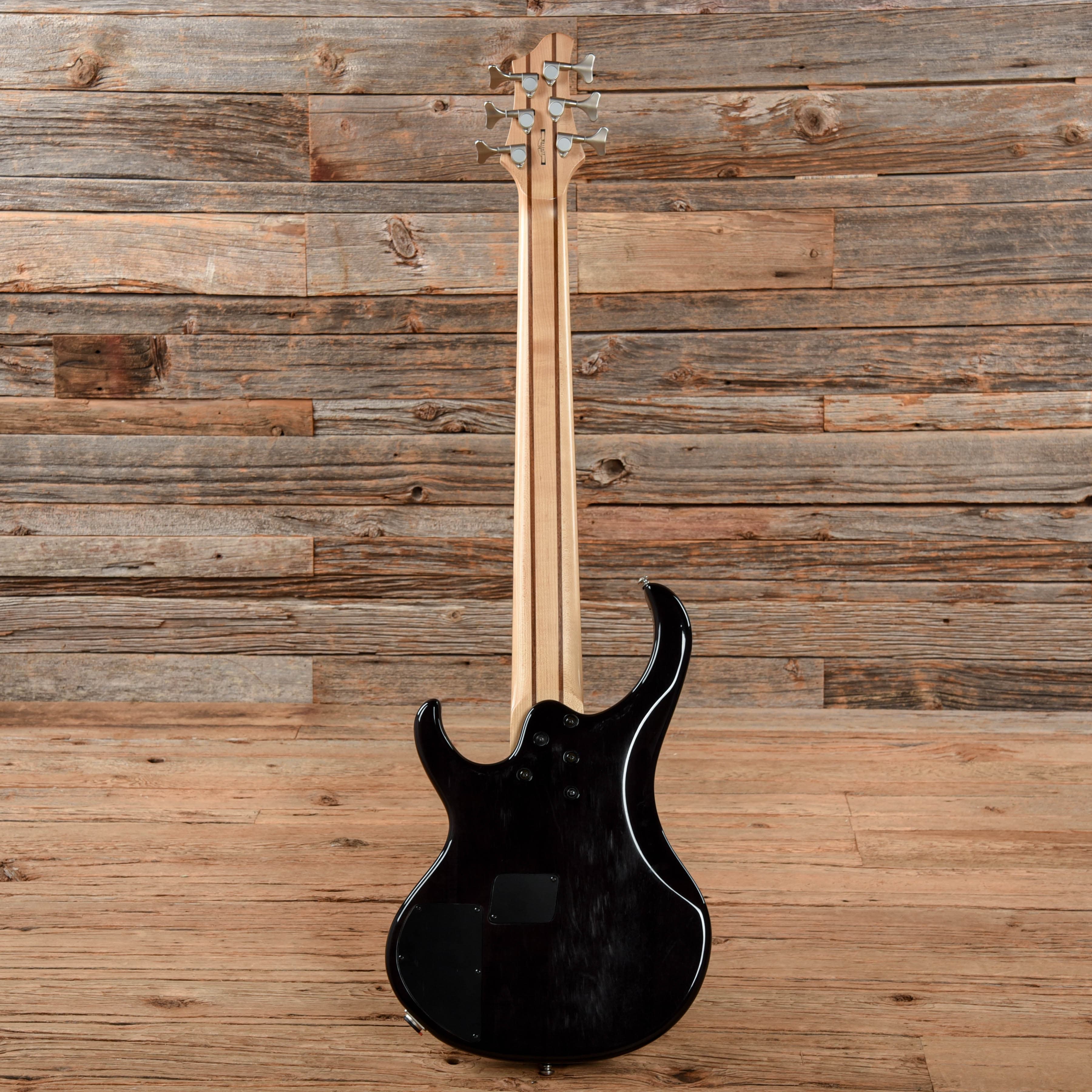 Ibanez BTB406QM 6-String Bass Transparent Black – Chicago Music