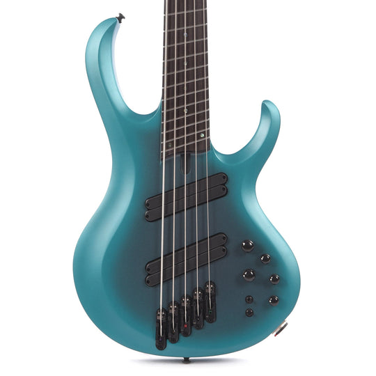 Ibanez BTB605MS Bass Workshop 5-String Bass Multi-Scale Cerulean Aura Burst Matte Bass Guitars / 5-String or More