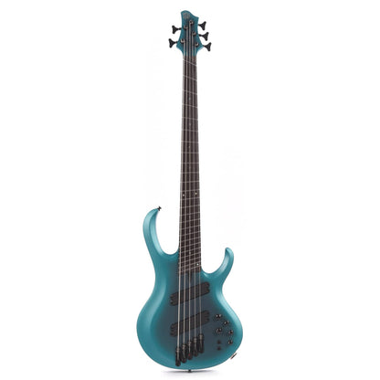 Ibanez BTB605MS Bass Workshop 5-String Bass Multi-Scale Cerulean Aura Burst Matte Bass Guitars / 5-String or More