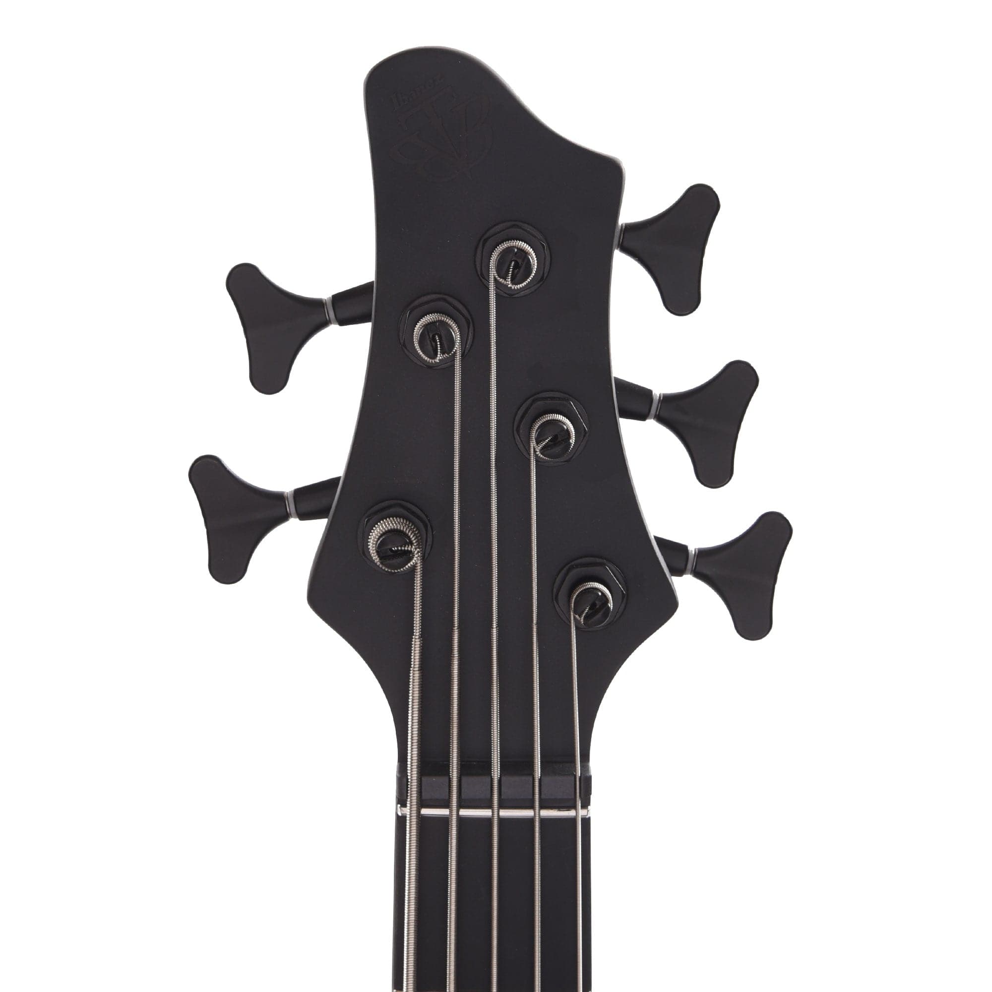 Ibanez BTB625EX Iron Label 5-String Bass Black Flat Bass Guitars / 5-String or More