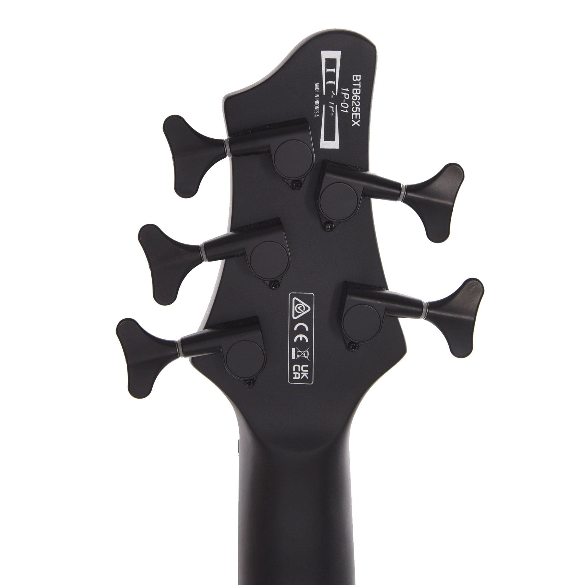 Ibanez BTB625EX Iron Label 5-String Bass Black Flat Bass Guitars / 5-String or More