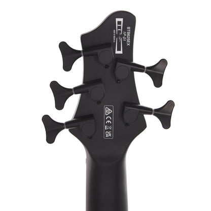 Ibanez BTB625EX Iron Label 5-String Bass Black Flat Bass Guitars / 5-String or More