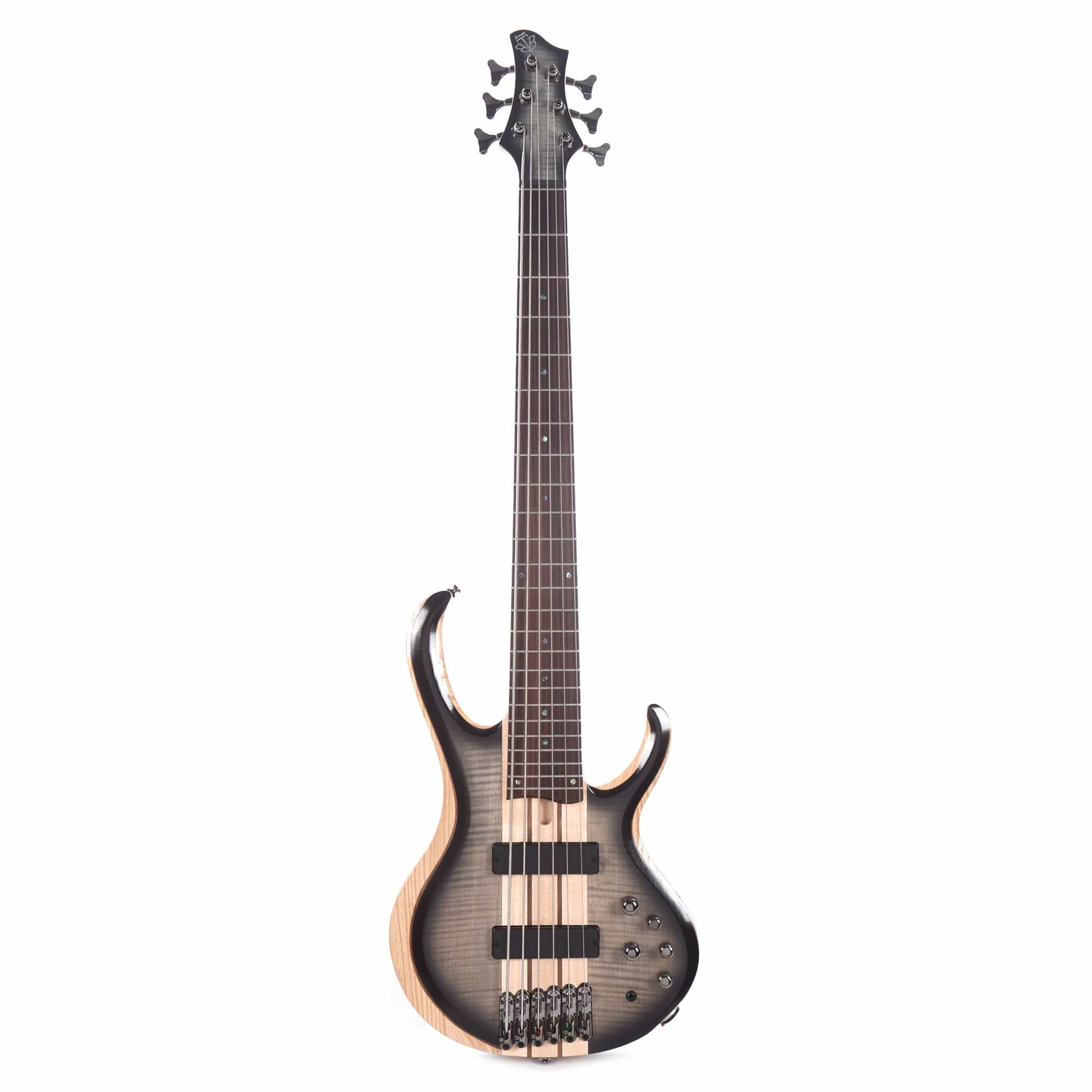 Ibanez BTB766 Standard 6-String Bass Charcoal Black Burst Low Gloss Bass Guitars / 5-String or More