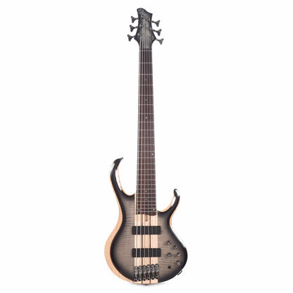 Ibanez BTB766 Standard 6-String Bass Charcoal Black Burst Low Gloss Bass Guitars / 5-String or More
