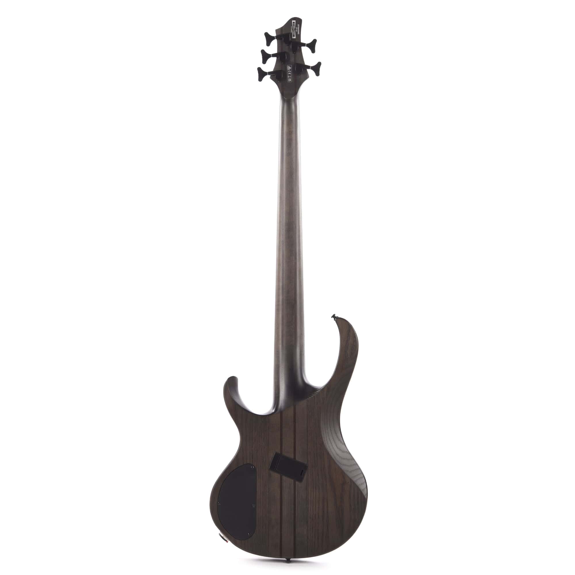 Ibanez BTB805MS Bass Workshop 5-String Bass Multi-Scale Transparent Gray Flat Bass Guitars / 5-String or More