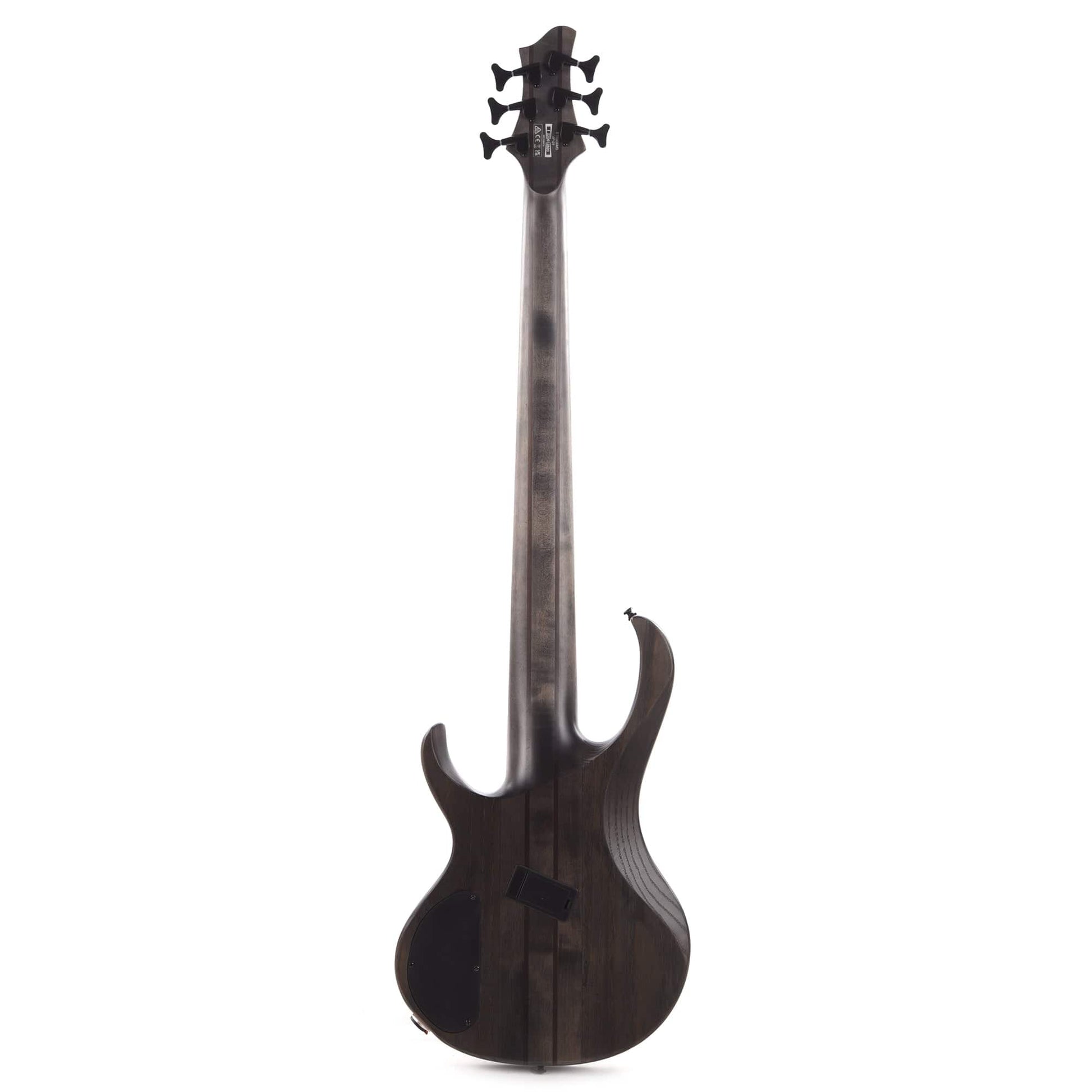 Ibanez BTB806MS Bass Workshop 6-String Bass Multi-Scale Transparent Gray Flat Bass Guitars / 5-String or More