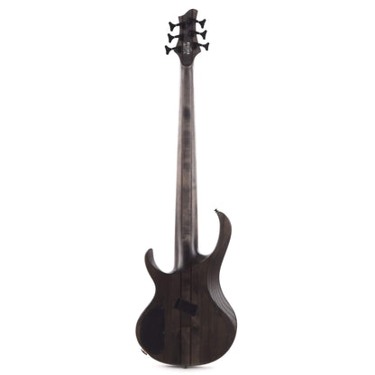 Ibanez BTB806MS Bass Workshop 6-String Bass Multi-Scale Transparent Gray Flat Bass Guitars / 5-String or More