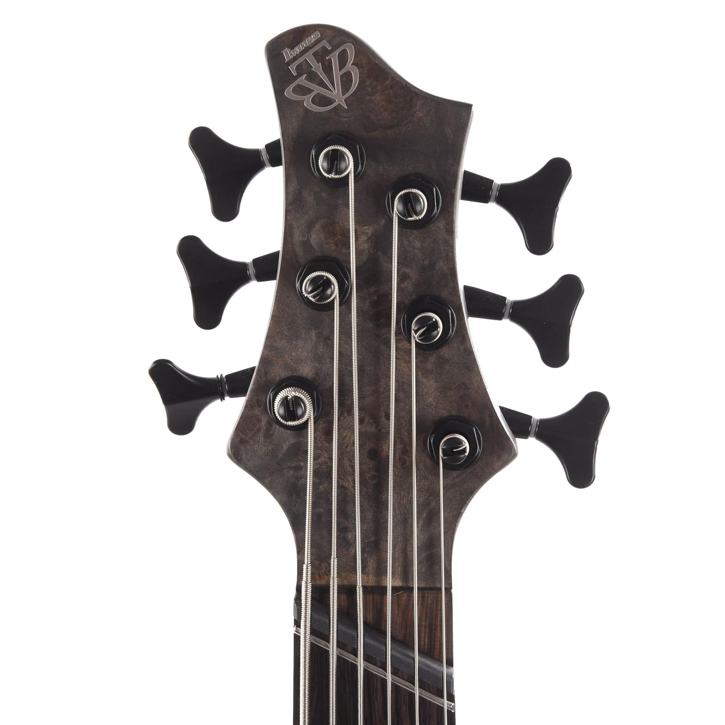 Ibanez BTB806MS Bass Workshop 6-String Bass Multi-Scale Transparent Gray Flat Bass Guitars / 5-String or More