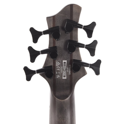 Ibanez BTB806MS Bass Workshop 6-String Bass Multi-Scale Transparent Gray Flat Bass Guitars / 5-String or More
