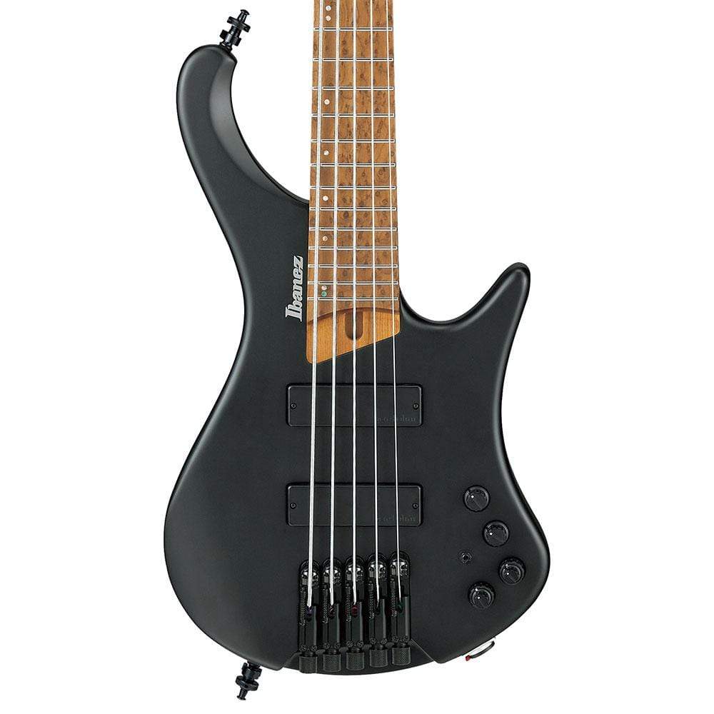 Ibanez EHB1005 Ergonomic Headless Bass 5-String Black Flat Bass Guitars / 5-String or More