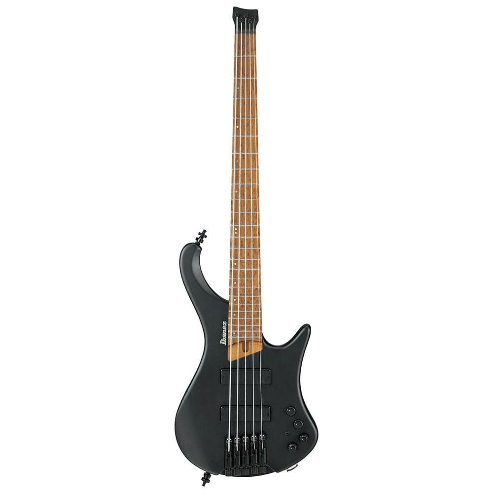 Ibanez EHB1005 Ergonomic Headless Bass 5-String Black Flat Bass Guitars / 5-String or More