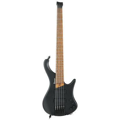 Ibanez EHB1005 Ergonomic Headless Bass 5-String Black Flat Bass Guitars / 5-String or More