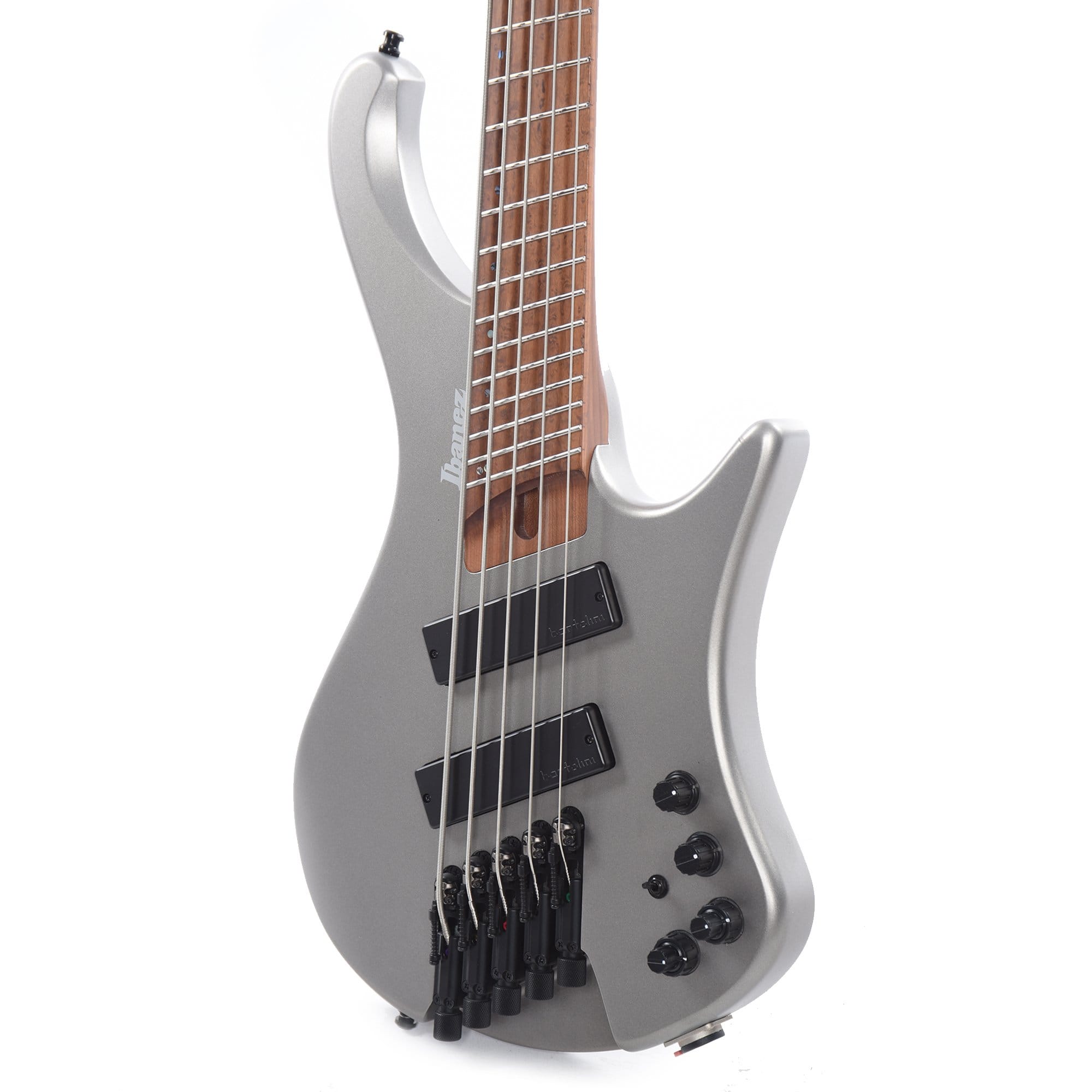 Ibanez EHB1005SMS Ergonomic Headless Bass 5-String Multi Scale Metallic Gray Matte Bass Guitars / 5-String or More