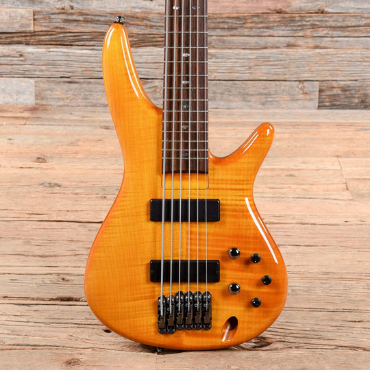 Ibanez Gerald Veasley Signtaure GVB36 6-String Amber 2013 Bass Guitars / 5-String or More