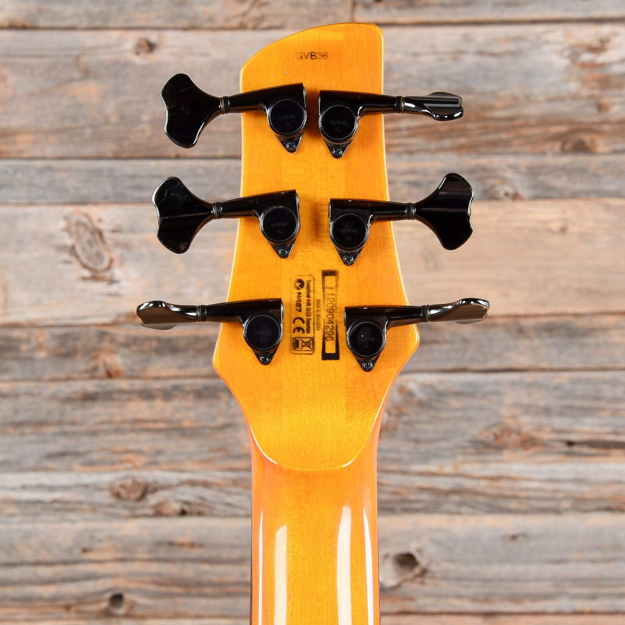 Ibanez Gerald Veasley Signtaure GVB36 6-String Fretless Conversion Amber 2012 Bass Guitars / 5-String or More