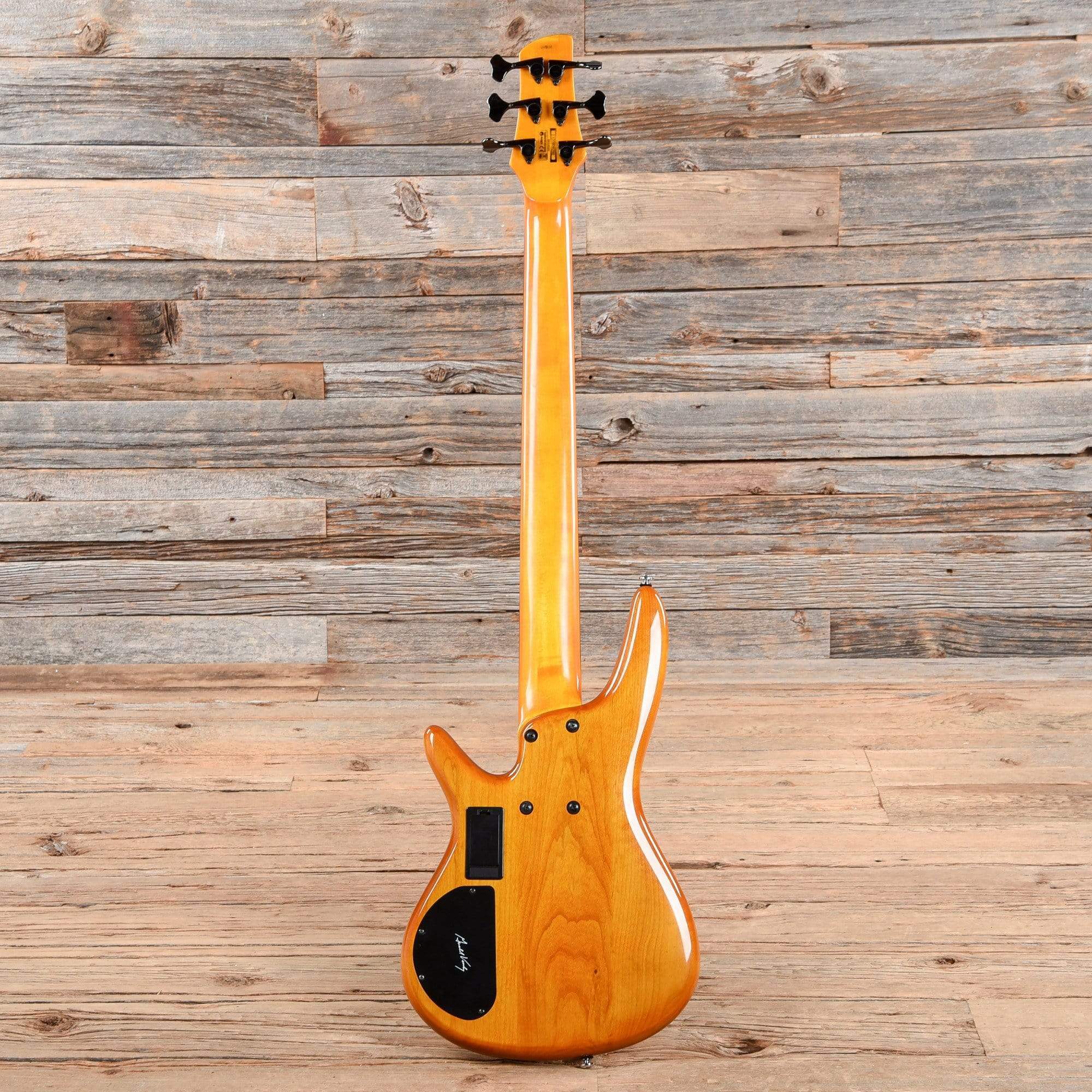 Ibanez Gerald Veasley Signtaure GVB36 6-String Fretless Conversion Amber 2012 Bass Guitars / 5-String or More