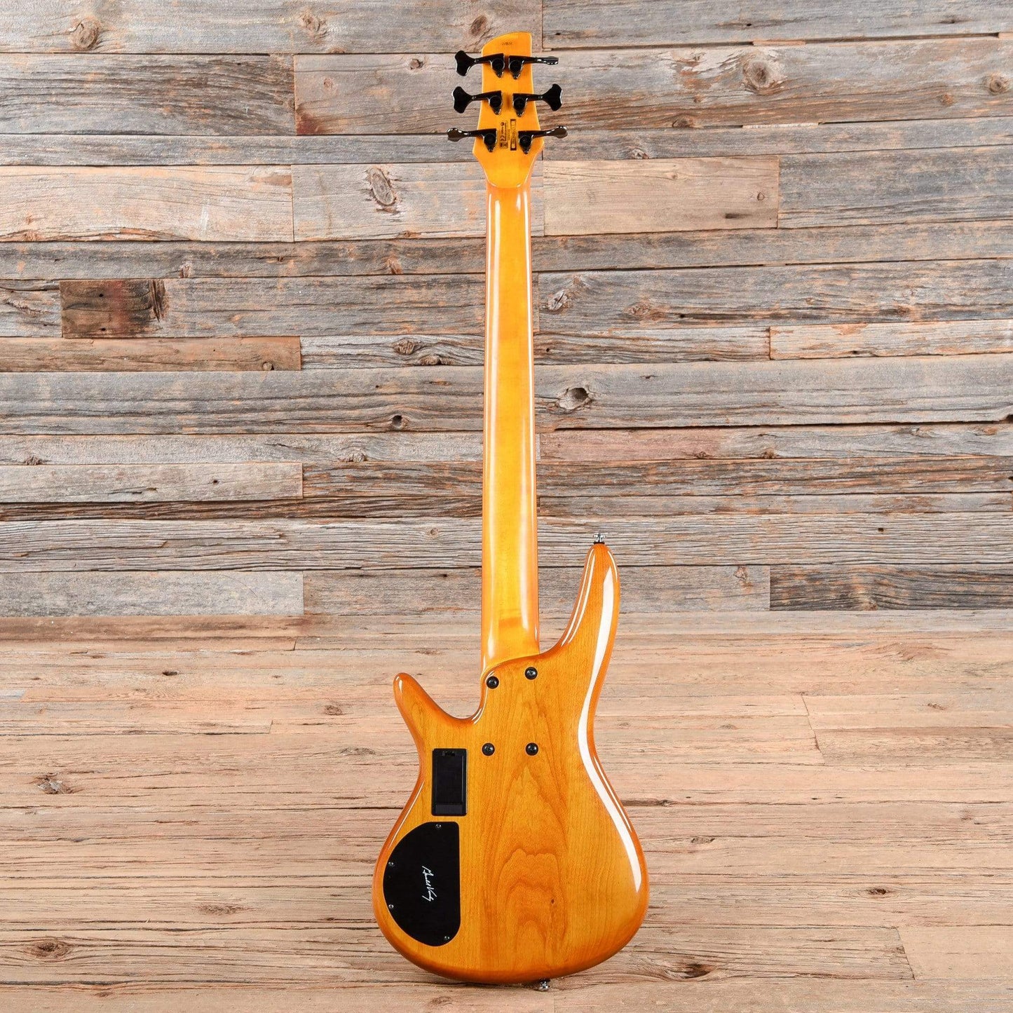 Ibanez Gerald Veasley Signtaure GVB36 6-String Fretless Conversion Amber 2012 Bass Guitars / 5-String or More