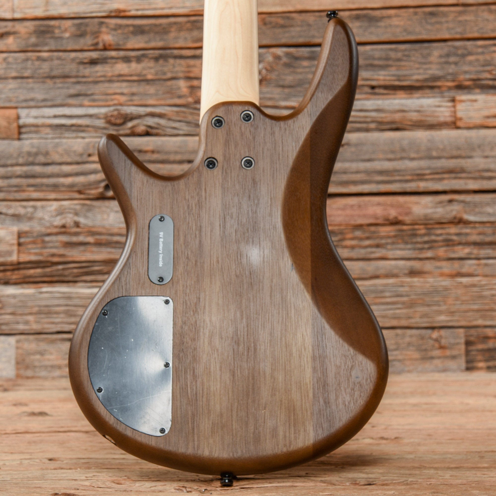 Ibanez GSR205B Gio 5-String Bass Walnut Flat – Chicago Music Exchange