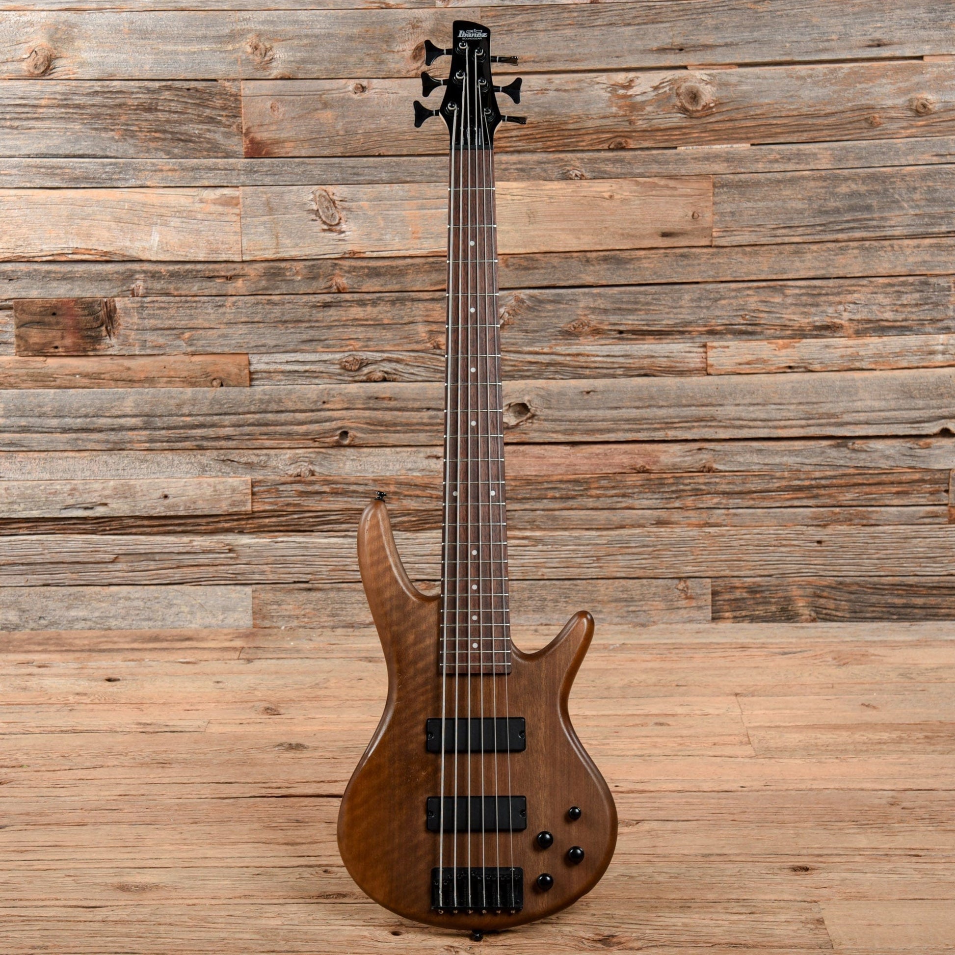 Ibanez GSR206B Walnut Flat Bass Guitars / 5-String or More
