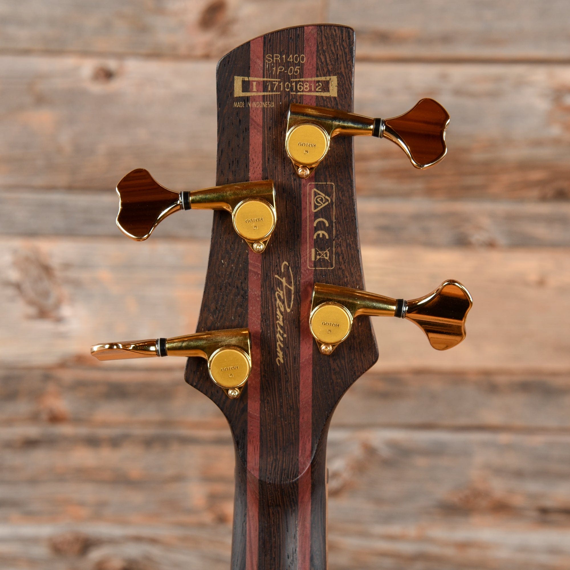 Ibanez Premium SR1400 Natural 2017 Bass Guitars / 5-String or More