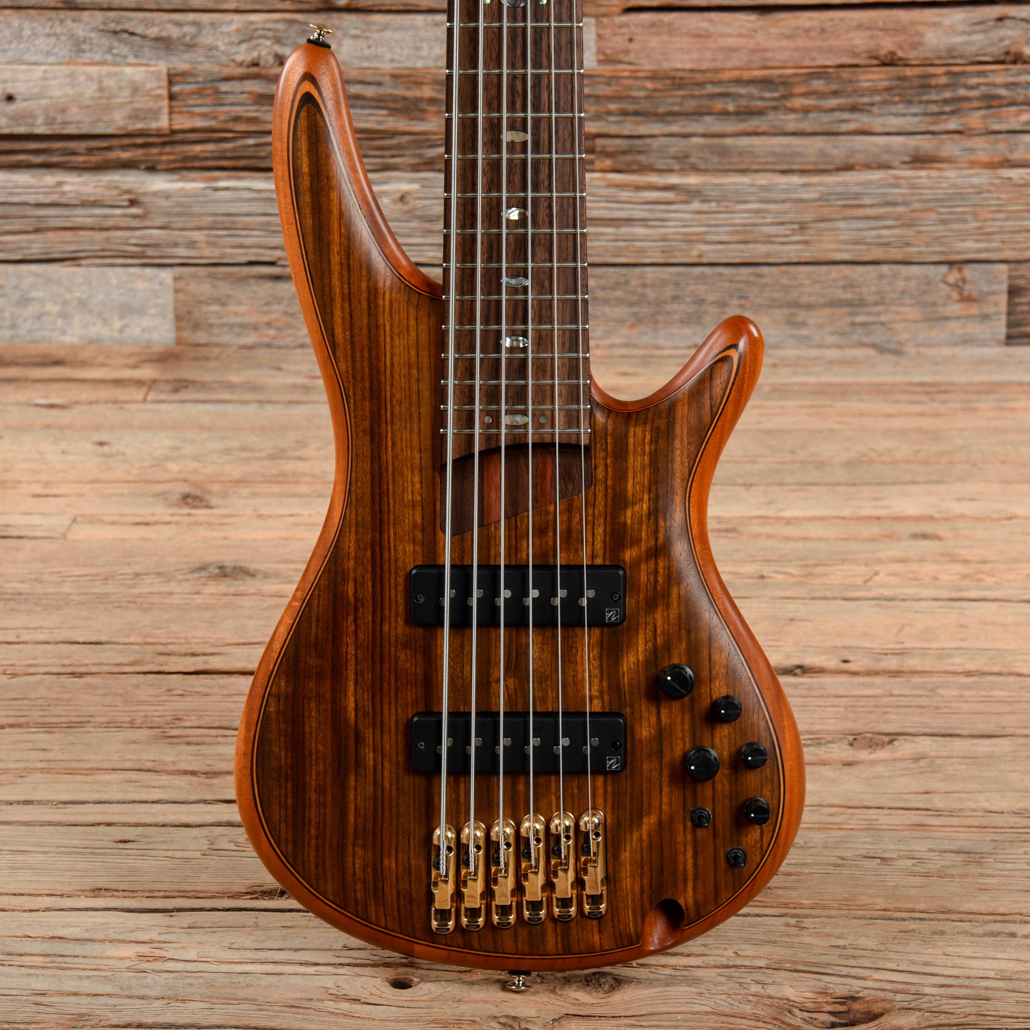 Ibanez SR1206E Natural Bass Guitars / 5-String or More