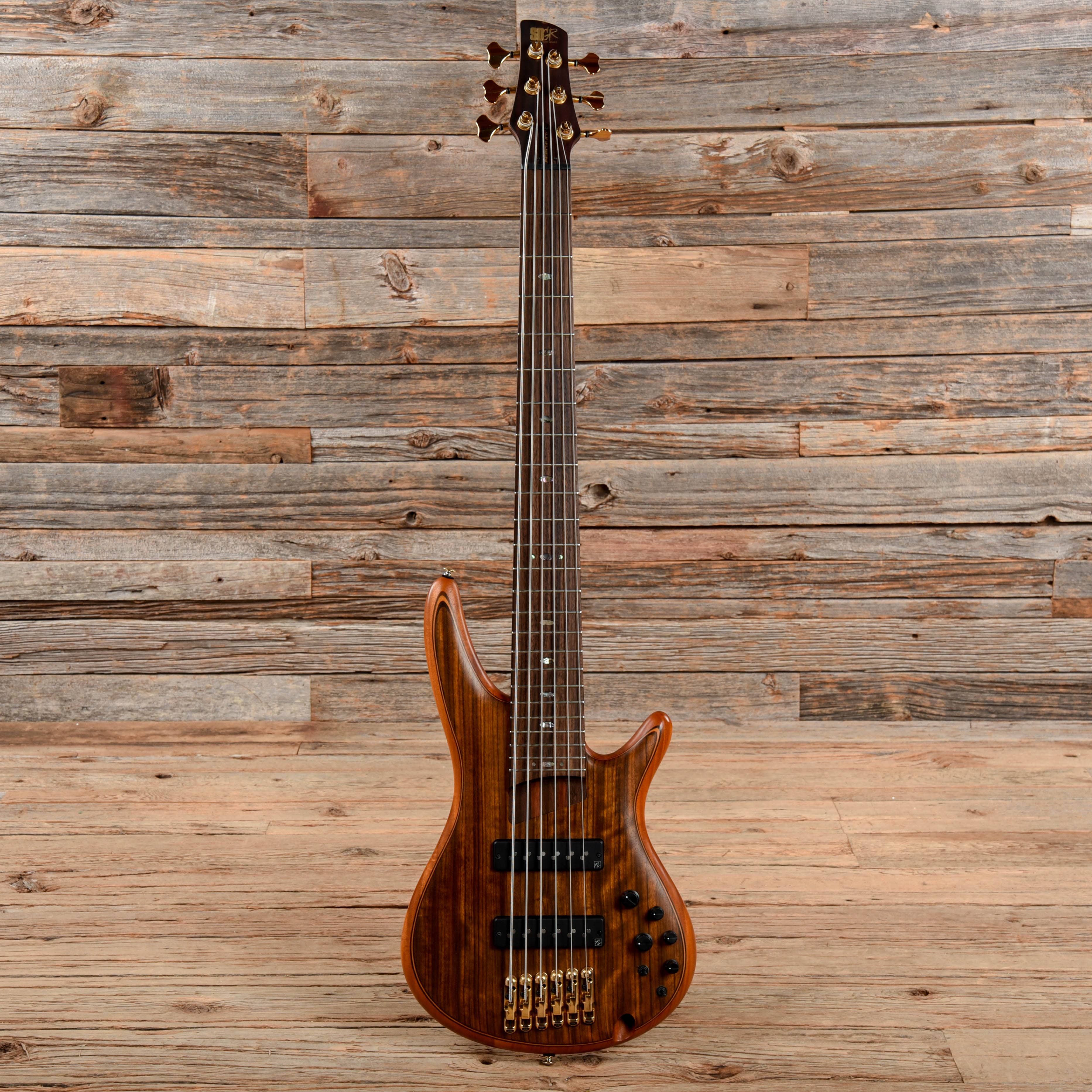 Ibanez SR1206E Natural Bass Guitars / 5-String or More