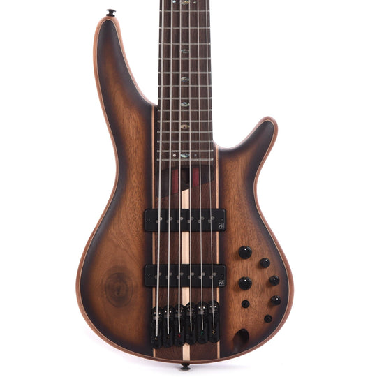 Ibanez SR1356BDUF SR Premium 6-String Electric Bass Dual Mocha Burst Flat Bass Guitars / 5-String or More