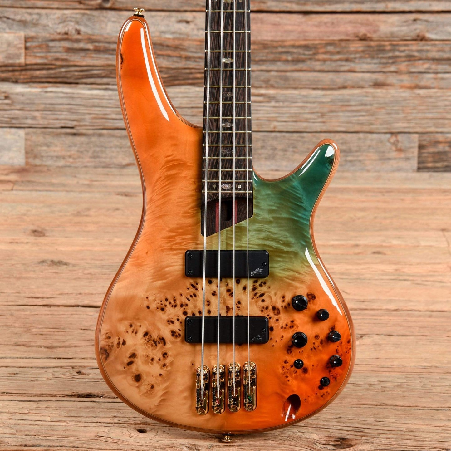 Ibanez SR1600D Premium Bass Autumn Sunset Sky 2021 Bass Guitars / 5-String or More
